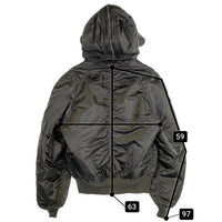 90's ALPHA INDUSTRIES アルファインダストリーズ N-2B フライトジャケット オリーブ 1615-573-8335 USA製 Size L 福生店