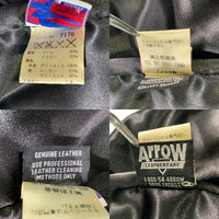 Schott ショット ウール CPOジャケット ブラック 7176 USA製 Size 36 福生店