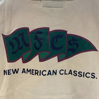 MFC STORE エムエフシーストア MFC$ FLAG22 OVERSIZE CREWNECK クルーネックスウェットトレーナー サンドベージュ Size L 福生店