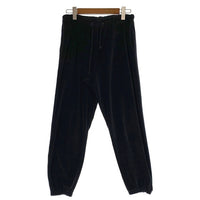 NASTOYS ナストイズ Velor Track Pants ベロアトラックパンツ イージー ブラック Size M 福生店