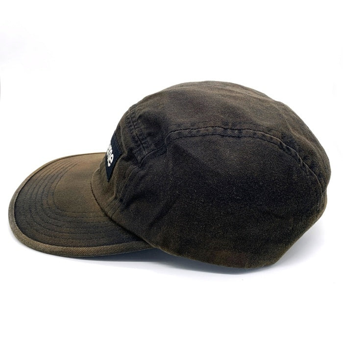☆ Supreme ブラック 5パネルキャップ☆美品 SUPREME シュプリーム 5 Panel Cap 5パネル キャップ ブラック USA製