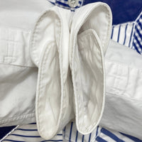 COMME des GARCONS HOMME コムデギャルソンオム パッチワークデザイン 長袖シャツ ホワイト HQ-B012 Size XS 瑞穂店