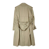 Aquascutum アクアスキュータム イングランド製 コットン×ポリ チェックライナー付き トレンチコート ベージュ size40 瑞穂店