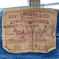 Levi's リーバイス 501-0115 501 USA製 ボタン裏544 デニムパンツ ライトインディゴ size34 瑞穂店