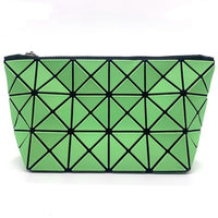 BAO BAO ISSEY MIYAKE バオバオイッセイミヤケ PVC ポーチ マルチケース ライムグリーン タグ付 福生店