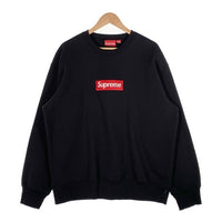 SUPREME シュプリーム 22AW Box Logo Crewneck ボックスロゴ クルーネック スウェットトレーナー ブラック Size L 福生店