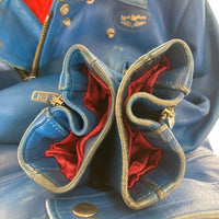 Lewis Leathers ルイスレザー サイクロン 666期 ライダースジャケット ブルー size36 瑞穂店