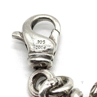 Chrome Hearts クロムハーツ XTRA FNCY MINI #8 BRCLT エクストラファンシーミニ チェーンブレスレット SV925 Size 20.5cm 福生店