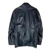 AVIREX アヴィレックス レザー カーコート 牛革 ブラック sizeXL 瑞穂店