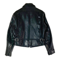 HARLEY DAVIDSON ハーレーダビッドソン レザー シングルライダース ブラック sizeS※全体的にダメージ使用感あり 瑞穂店