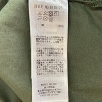 AVIREX アヴィレックス 6115125 ピンナップガール BRIEFING TIME 長袖シャツ カーキ sizeM 瑞穂店