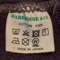 WAREHOUSE ウエアハウス Lot403 DOW FIELD スウェットクルーネックトレーナー ダークネイビー Size 40 福生店