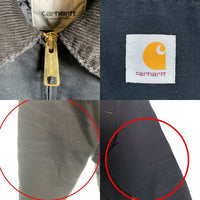 Carhartt WIP カーハートワークインプログレス OG DETROIT JACKET デトロイトジャケット ダック地 内キルティング ブラック I035614.00E Size M 福生店