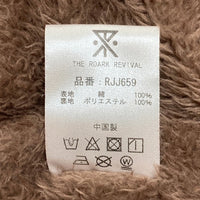 ROARK ロアーク コーデュロイ コーチジャケット 内ボア ブラウン Size L 瑞穂店