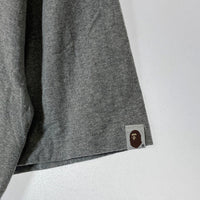 A BATHING APE アベイシングエイプ MENS SHIRTS GARMENTS Tシャツ グレー sizeL 瑞穂店