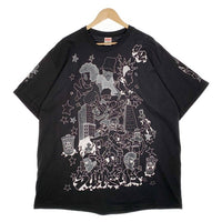 SUPREME シュプリーム 23AW Downtown Tee ダウンタウン プリントTシャツ ブラック Size XXL 福生店