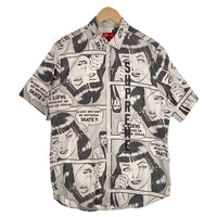 SUPREME シュプリーム 17SS THRASHER スラッシャー Boyfrend S/S Shirt ボーイフレンド ショートスリーブシャツ 半袖 モノクロ Size M 福生店
