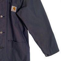 CARHARTT カーハート ダック チョアコート カバーオール デニム ジャケット グレー 0038-00 Size L 福生店