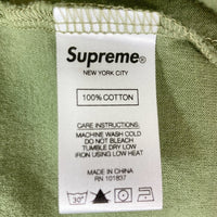 SUPREME シュプリーム CENTER SMALL LOGO センタースモールロゴ Tシャツカーキ sizeXL 瑞穂店