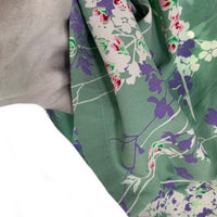 SUN SURF サンサーフ RAYON HAWAIIAN SHIRT CHERRY BLOSSOMS レーヨン 半袖 ハワイアン シャツ グリーン SS38319 Size M (15-15 1/2) 福生店