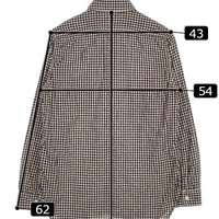 Everwear ギンガムチェック ワークシャツ MASTERPIECE マスターピース ブラック ホワイト Size M 福生店