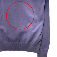 STUSSY ステューシー グラデーション コットンセーター ブルーxパープル sizeS 瑞穂店