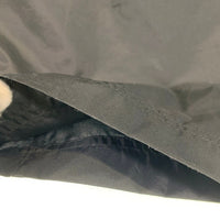 90's NIKE ナイキ サイドライン ポリエステル ナイロン イージーパンツ ブラック グレー ニーポケット タイ製 Size XL 福生店