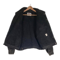 90`s Levi`s リーバイス ブラックデニムボアジャケット トラッカー 70629 4159 USA製 Size L 福生店