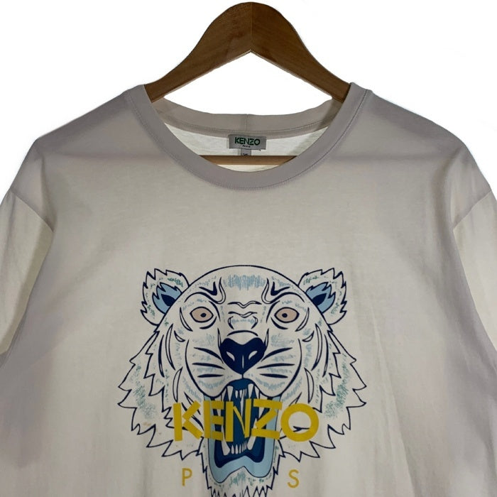 KENZO PARIS ケンゾー タイガープリント Tシャツ ホワイト