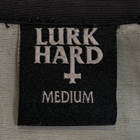LURK HARD ラークハード ナイロンコーチジャケット ブラック スナップボタン Size M 福生店