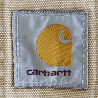 Carhartt カーハート R02 BRN USA製 ダブルニー 裏キルティング オーバーオール ブラウン size34x30 瑞穂店