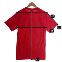 CORE FIGHTER コアファイター ロゴプリント Tシャツ レッド Size S 福生店