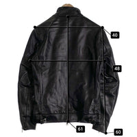 BUFFALO BOBS バッファローボブズ 20-21AW シープレザー シングルライダースジャケット ブラック MFP5446 Size 1 福生店