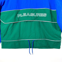 Reebok リーボック PREASURES プレジャーズ FH9299 アノラックジャケット ブルーxグリーン sizeL 瑞穂店