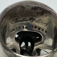 BurdenOfProof バーデンオブプルーフ MT スカルリング SV+K18 45g size23号 瑞穂店