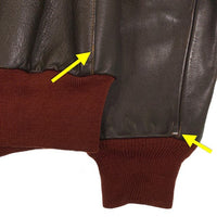 BUZZ RICKSON'S バズリクソンズ A-2 レザ-フライトジャケット ホースハイド レザーパッチカスタム M83040 Size 38 福生店