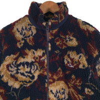 KITH NYC キス ニューヨーク ボアフリースジャケット ジップアップ ネイビー Size S 福生店