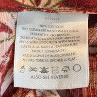 PENDLETON ペンドルトン シルク オープンカラーシャツ アロハ レッド Size L 福生店