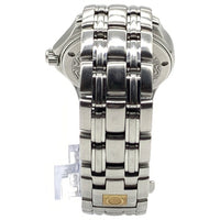 OMEGA オメガ Sea Master シーマスター クォーツ腕時計 デイト SS ネイビー文字盤 シルバー 福生店