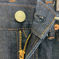 COMME des GARCONS HOMME コムデギャルソンオム HN-P017 AD2014 ドッキングデニムパンツ ネイビー sizeXS 瑞穂店
