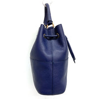 FURLA フルラ バケツ 2WAY ショルダーバッグ ネイビー 瑞穂店