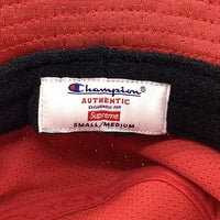 SUPREME シュプリーム 24SS Champion Mesh Crusher チャンピオン メッシュクラッシャー ハット レッド Size S/M 福生店