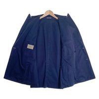 BOGLIOLI ボリオリ COAT コットン ダブルブレスレット ジャケット コート ネイビー メタルボタン イタリア製 Size 52 福生店