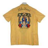glamb グラム Rock-A Hula アロハシャツ GB16SP/SH07 イエロー Size 4 瑞穂店