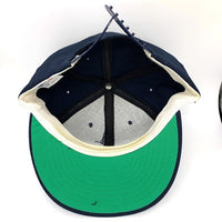 90's~ MLB ニューヨーク・ヤンキース スナップバックベースボールキャップ ネイビー USA製 ANNCO 福生店