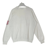 POLO RALPH LAUREN ポロラルフローレン USAプリント スウェット ホワイト sizeL 瑞穂店