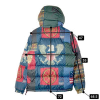 POLO RALPH LAUREN ポロラルフローレン パッチワーク ネイティブ フラッグ ダウンジャケット マルチカラー sizeS 瑞穂店