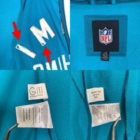 NFL MIAMI Dolphins マイアミ・ドルフィンズ フルジップ トラックジャケット マリンブルー Size L 福生店