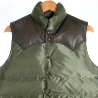 Rocky Mountain Featherbed ロッキーマウンテン フェザーベッド PORTER ポーター BEAMS ビームス 14AW 切替ダウンベスト Size 38 福生店