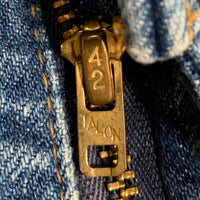 70's Levi's リーバイス 505 ボタン裏5 42TALON ジップ デニムパンツ 505-0217 ライトブルー USA製 Size W33 L33 福生店